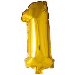 Generique Folie Tal Ballon Guld Metallic, 102 Cm (40" Gold 1