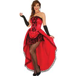 Vegaoo Kostume miss burlesque rød L (42-44)