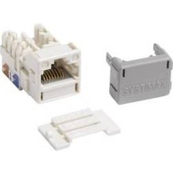 Systimax KAT6 MGS400 konnektor hvid