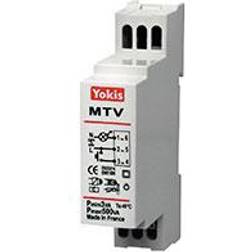 Elektronisk lysdæmper/timer 230VAC (Til DIN-skinne) Yokis