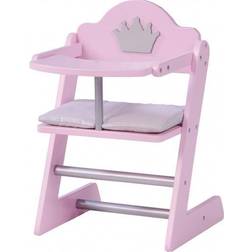 Roba Dukkehøjstol, Prinsesse Sophie, lyserød lak- i dag 10x babypoints
