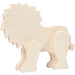 Creativ Company Wooden Figure Animal Lion