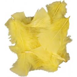 Dun størrelse 7-8 cm gul 50 gram