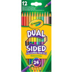 Crayola Duo, dobbelt farveblyanter 12 stk
