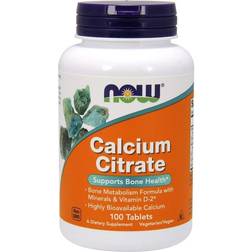 Now Foods Calcium Citrate with Minerals & Vitamin D-2 100 stk