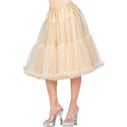Widmann Long Tulle Skirt Cream White
