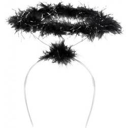 Boland 52869 Women's Headband Angel Light Black