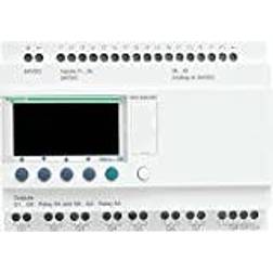 Schneider Programmable controller 16 inputs 10 outputs 100-240V AC RTC/LCD Zelio (SR3B261FU)