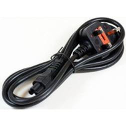 MicroConnect Power Cord 2m UK C5 Black