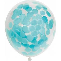 Konfetti balloner med blå farver