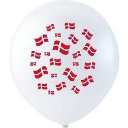 Balloner med danske flag