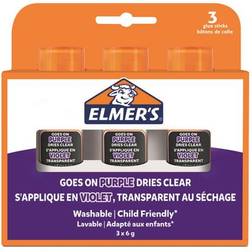Elmers Elmer's ELMER'S 6 gram Disappearing Purple limstift 3-blister