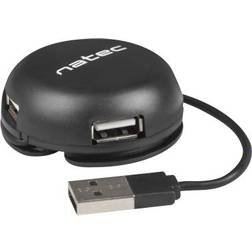 Natec USB A-3xUSB A M-F 2.0 0.2m