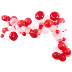Salling Ballonbue kit m. 72 balloner i rød og hvid
