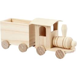 Creativ Company Wooden Train with Wagon