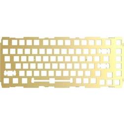 Glorious GMMK PRO 75 % Switch Plate ISO Blass Opgraderings tilbehør Guld
