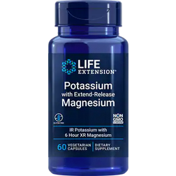 Life Extension Potassium with Extend-Release Magnesium 60 stk