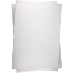 Krympeplast, ark 20x30 cm, blank transparent, 100ark