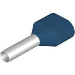 Weidmüller Tylle Isolerede dobbelt 2,50 mm² blå H2,5/19D (50) (W)