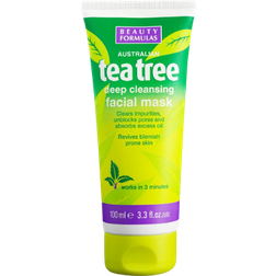 Beauty Formulas Tea Tree Deep Cleansing Ansigtsmaske 100ml