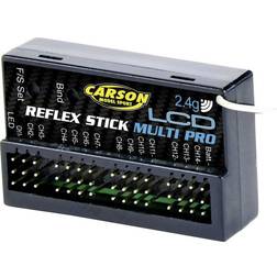 Carson Modellsport Reflex Stick Multi Pro LCD 14-kanals modtager 2,4 GHz