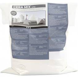 Cera-Mix Super støbemasse, hvid, 5kg