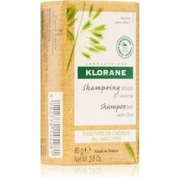 Klorane Softening Soild Shampoo Bar with Oat Milk 80g