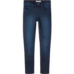 Name It Pollythayers Sweat High Waist Jeans - Dark Blue Denim (13190863)