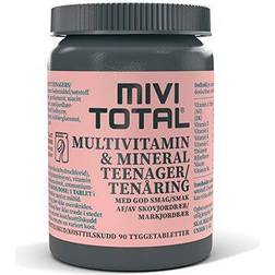 Mivitotal Multivitamin & Mineral Teenager 90 stk