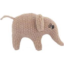 Smallstuff Håndrangle Elefant, Pudder/Guld