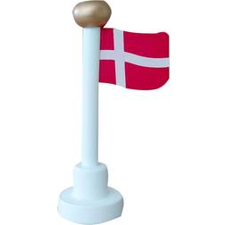 Magni Flag Fødselsdagsflag i træ DK lille