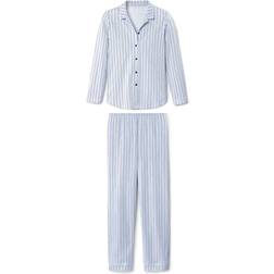 Calida Sweet Dreams Buttoned Pyjama - Peacoat Blue