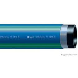 Egeplast 180 mm SLA-rør, PE100 PN16 SDR11 m/alu-kappe, blå, 6 m