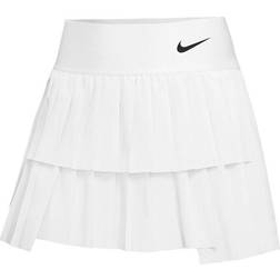 Nike Court Advantage Pleated Tennis Skirt Women - White/Black