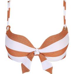 Marie Jo Swim Fernanda Heart Shape Padded Bikini Top - Summer Copper