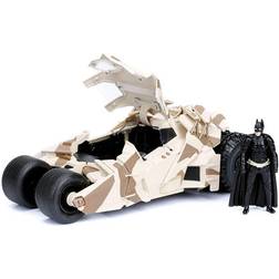 Jada DC Comics The Dark Knight Batmovil metal camouflage car figure set