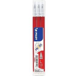 Pilot Refill Bls-fr10-r-s3 Wide (l) 1.0mm Frixion Ball, Red 3 Fp Red