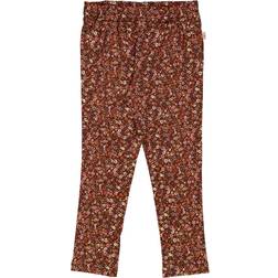 Wheat Bille Trousers - Maroon Flowers