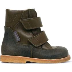 Angulus TEX Boots w Velcro - Dark Olive