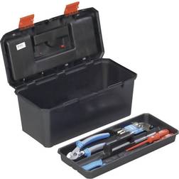 Alutec 56270 Værktøjskasse uden udstyr Plastic Sort, Orange