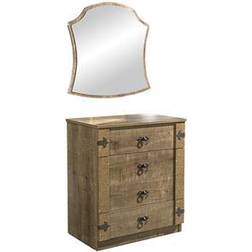 Megaleg Pirate Captain Chest of Drawers with Mirror