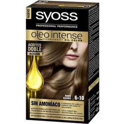 Syoss Permanent Farve Olio Intense Nº 6,10 Mørk Blond