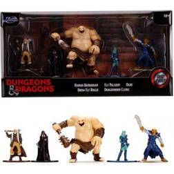 Jada Toys 253253001 DUNGEONS & DRAGONS 5 DIE-CAST FIGURE PACK, Multi-Coloured