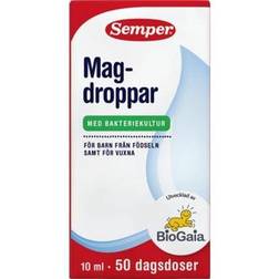 Semper Mag-Droppar 10ml 50 doser Løsning