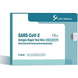 Lepu Medical SARS-CoV-2 Antigen Rapid Test Kit 5-pack