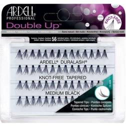 Ardell Double Up Individual Knot-Free Tapered Medium Black 56-pack