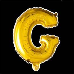 Folieballon G 40 cm guld