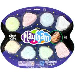 Learning Resources Playfoam Glow-in-the-Dark 8-Pack