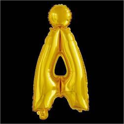 Folieballon Å 40 cm guld