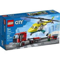 Lego City Redningshelikopter-transporter 60343